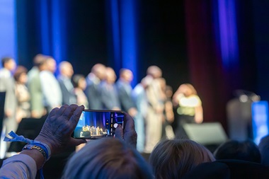 IFSCC Congress on stage